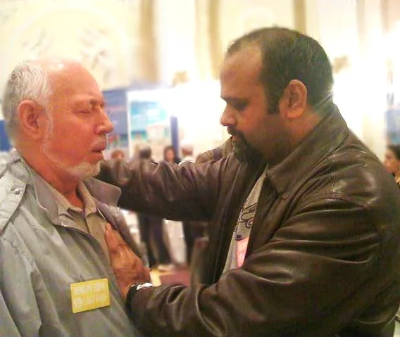 Younus AlGohar at a conference